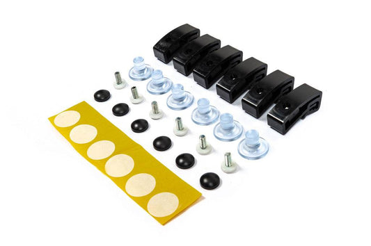 Bonnet deflector attachment (6 pieces, EuroCap) - Reelken Auto