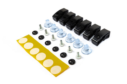 Hood deflector mounting kit (6 pcs, EuroCap) - image 2
