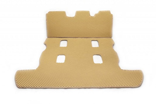 Trunk mat 2 pcs (EVA, 7 seats, beige) for Lexus LX570/450d - Reelken Auto