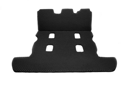 Trunk mat 2 pcs (EVA, 7 seats, black) for Lexus LX570/450d - Reelken Auto