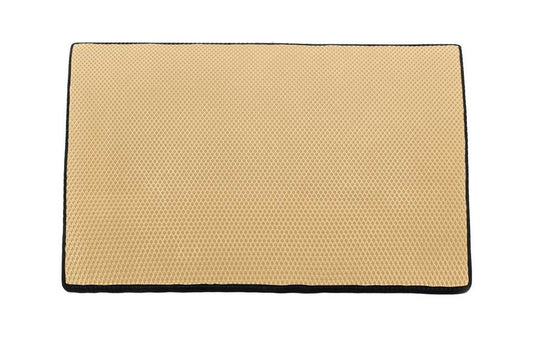 Trunk mat (EVA, Beige) for Renault Kangoo 2008-2020 - Reelken Auto