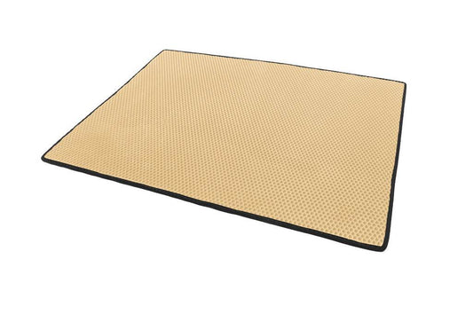Trunk mat (EVA, Beige) for Renault Kangoo 2008-2020 - Reelken Auto