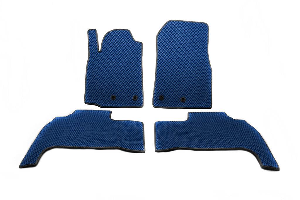 EVA mats (2012-2021, Blue) for Toyota Land Cruiser 200 - Reelken Auto