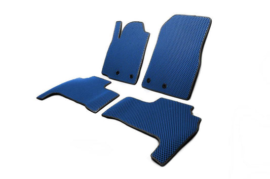 EVA mats (2012-2021, Blue) for Toyota Land Cruiser 200 - Reelken Auto