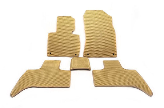 EVA mats (beige) for BMW X5 E-53 1999-2006 - Reelken Auto