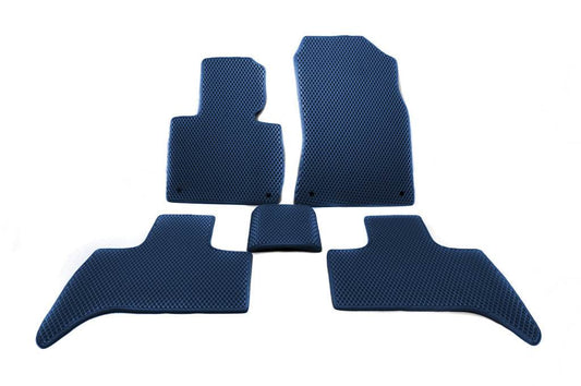 EVA mats (blue) for BMW X5 E-53 1999-2006 - Reelken Auto
