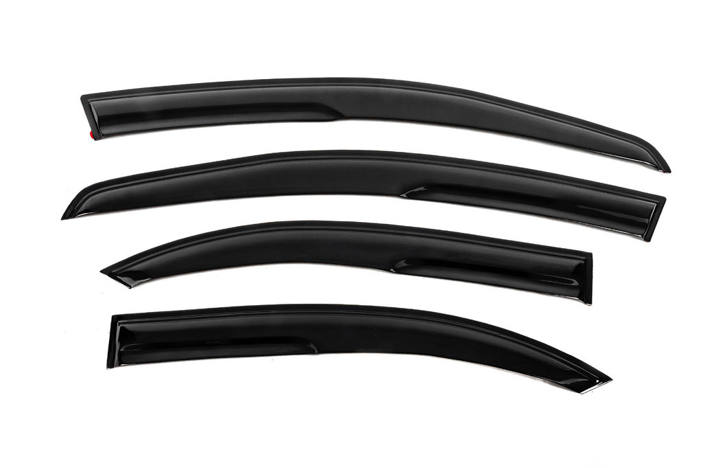 Window Deflectors (SD, 4 pcs, DPT) for Chevrolet Aveo T250 2005-2011 - image 1