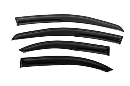 Window Deflectors (SD, 4 pcs, DPT) for Chevrolet Aveo T250 2005-2011 - image 1