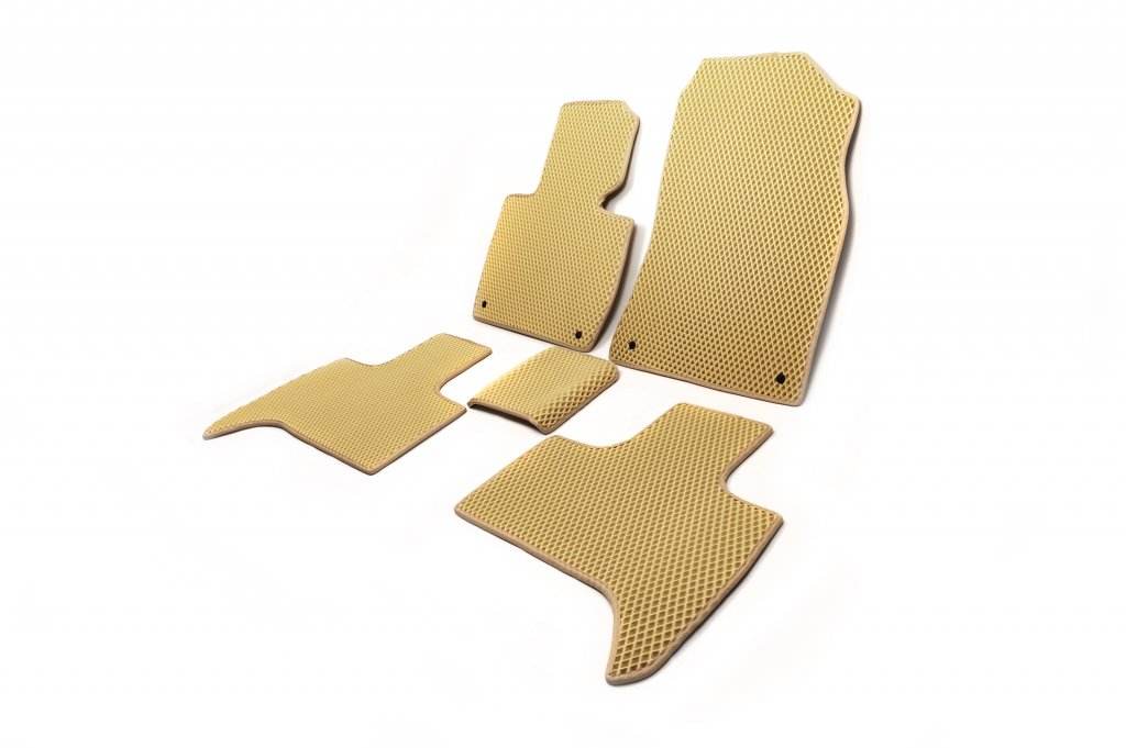 EVA mats (beige) for BMW X5 E-53 1999-2006 - Reelken Auto