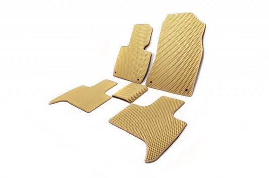 EVA mats (beige) for BMW X5 E-53 1999-2006 - Reelken Auto