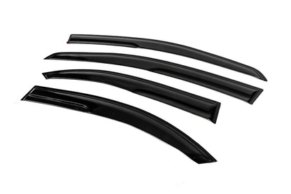 Window Deflectors (SD, 4 pcs, DPT) for Chevrolet Aveo T250 2005-2011 - image 2