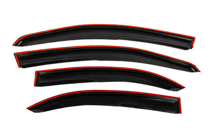 Window Deflectors (SD, 4 pcs, DPT) for Chevrolet Aveo T250 2005-2011 - image 3
