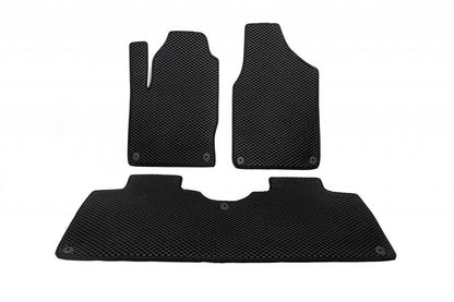 EVA mats (2 rows, black) for Volkswagen Sharan 1995-2010 - Reelken Auto