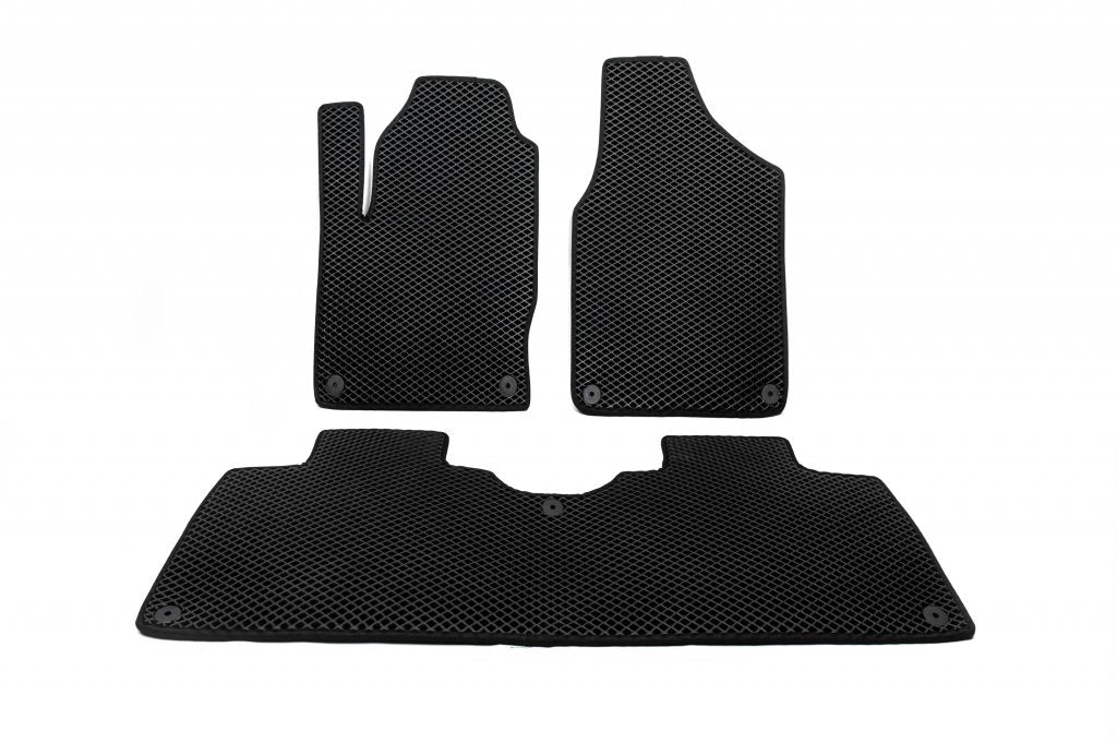EVA Floor Mats (2 Rows, Black) for Seat Alhambra 1996-2010 - image 4