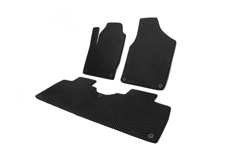 EVA mats (2 rows, black) for Volkswagen Sharan 1995-2010 - Reelken Auto