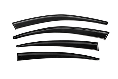 Window Deflectors (SD, 4 pcs, DPT) for Volkswagen Passat B8 2015-2023 - image 1