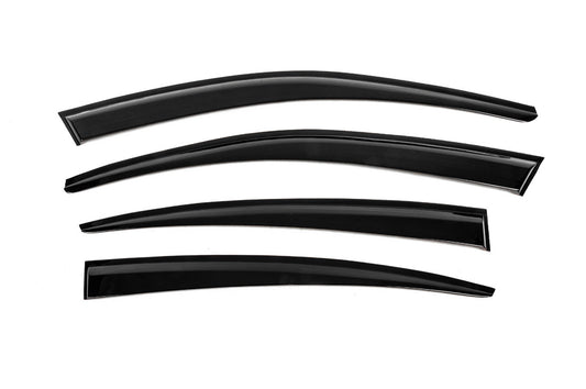 Window Deflectors (SD, 4 pcs, DPT) for Volkswagen Passat B8 2015-2023 - image 1