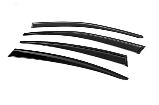 Window Deflectors (SD, 4 pcs, DPT) for Volkswagen Passat B8 2015-2023 - image 2