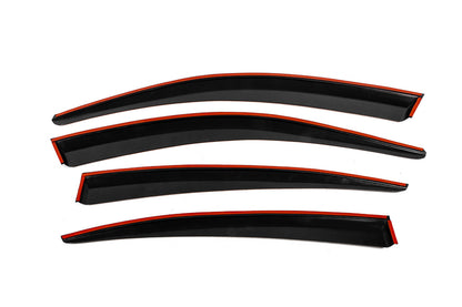 Window Deflectors (SD, 4 pcs, DPT) for Volkswagen Passat B8 2015-2023 - image 3