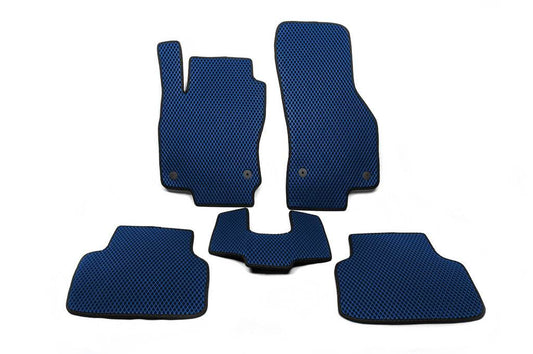 EVA mats (EU, Blue) for Volkswagen Passat B8 2015-2023 - Reelken Auto