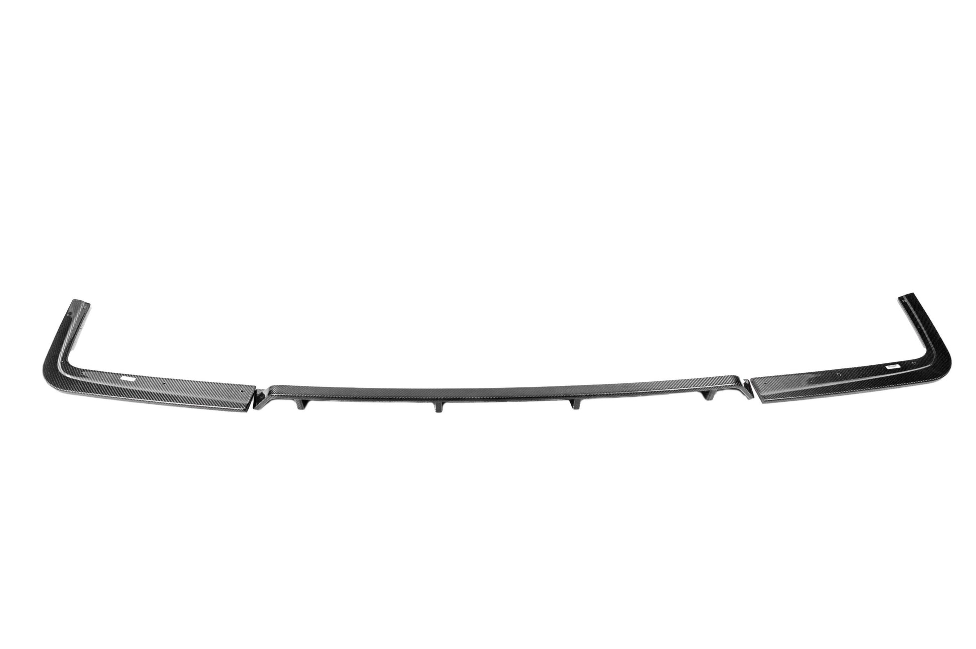 Rear Bumper Diffuser (for 2015-2019, Carbon) for Volkswagen T6 2015-2024 - image 4