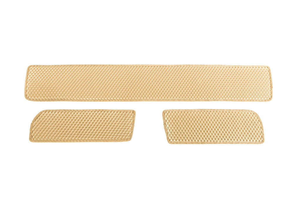 EVA Door Sill Mats (3 pcs, Beige) for Mercedes Sprinter W906 2006-2018 - image 1