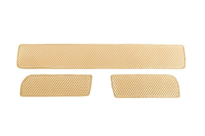 Doormats (3 pcs., EVA, Beige) for Volkswagen Crafter 2006-2016 - Reelken Auto