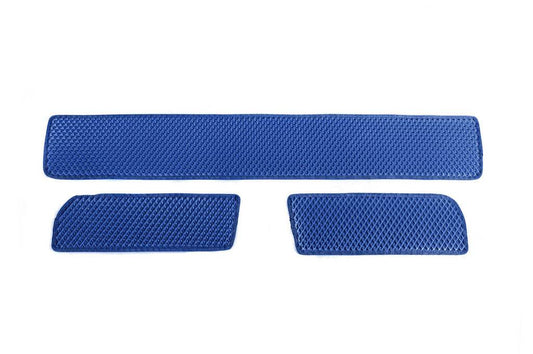 Floor mats (3 pcs, EVA, blue) for Volkswagen Crafter 2006-2016 - Reelken Auto