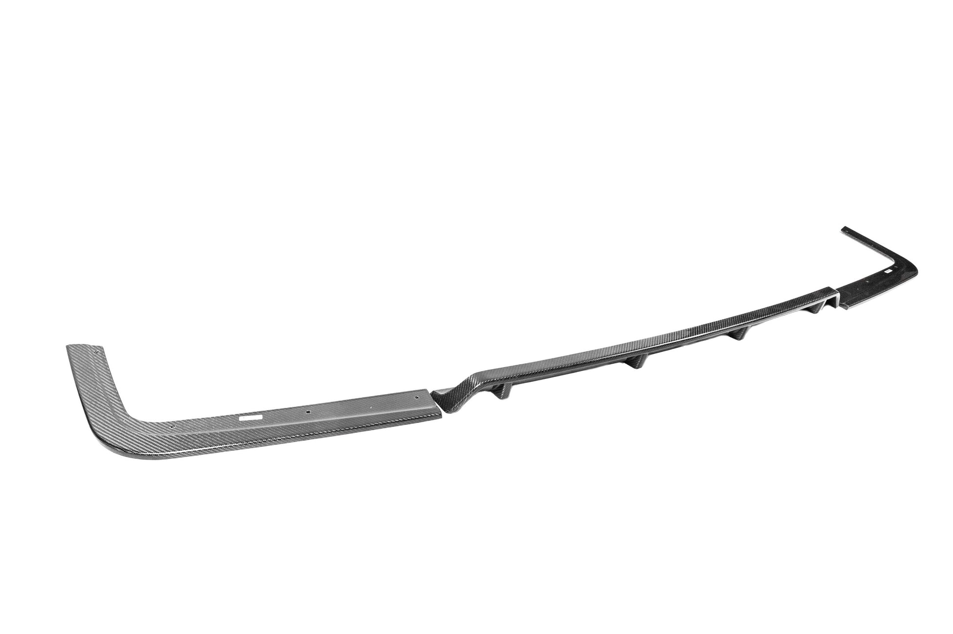Rear Bumper Diffuser (for 2015-2019, Carbon) for Volkswagen T6 2015-2024 - image 5