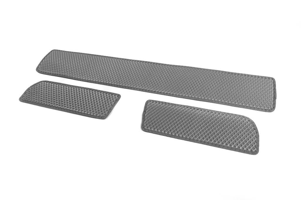 Doormats (3 pcs., EVA, gray) for Volkswagen Crafter 2006-2016 - Reelken Auto