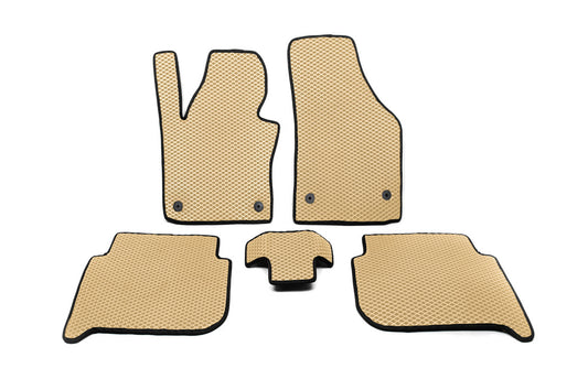 EVA Floor Mats (Beige) for Volkswagen Touran 2003-2010 - image 1