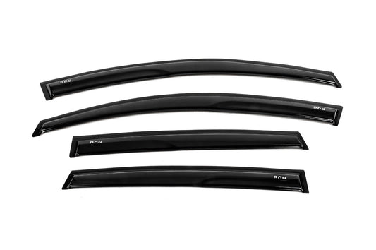 Window Deflectors (2014-2016, 4 pcs, DPT) for Honda CRV 2012-2016 - image 1