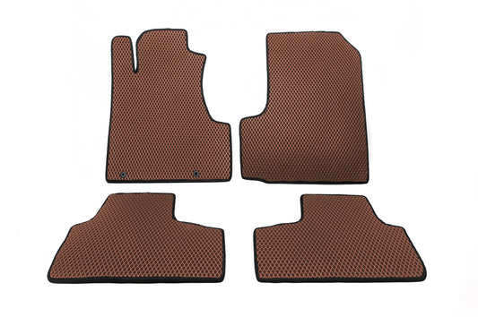 EVA Floor Mats (Brown) for Honda CRV 2007-2011 - image 1