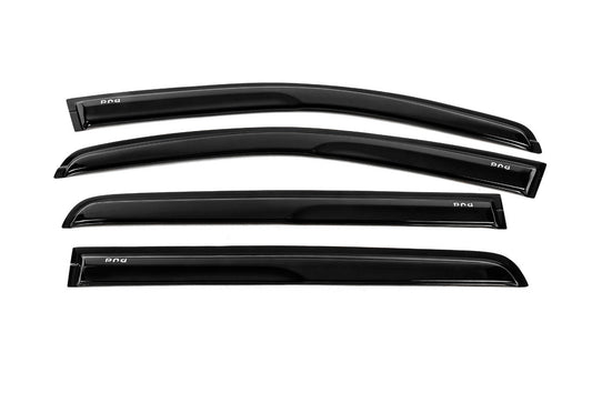 Window Deflectors (4 pcs, DPT) for Ford Ranger 2011-2022 - image 1
