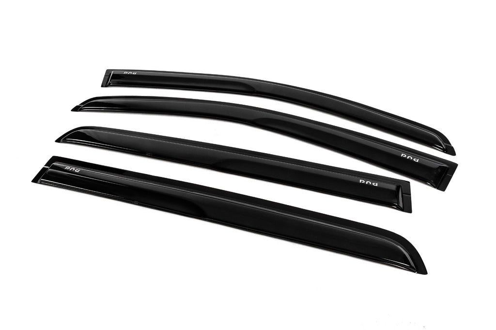 Window Deflectors (4 pcs, DPT) for Ford Ranger 2011-2022 - image 2