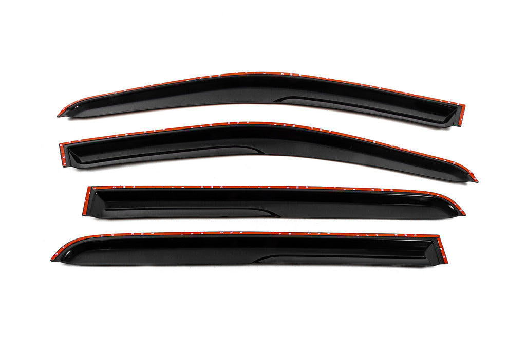 Window Deflectors (4 pcs, DPT) for Ford Ranger 2011-2022 - image 3