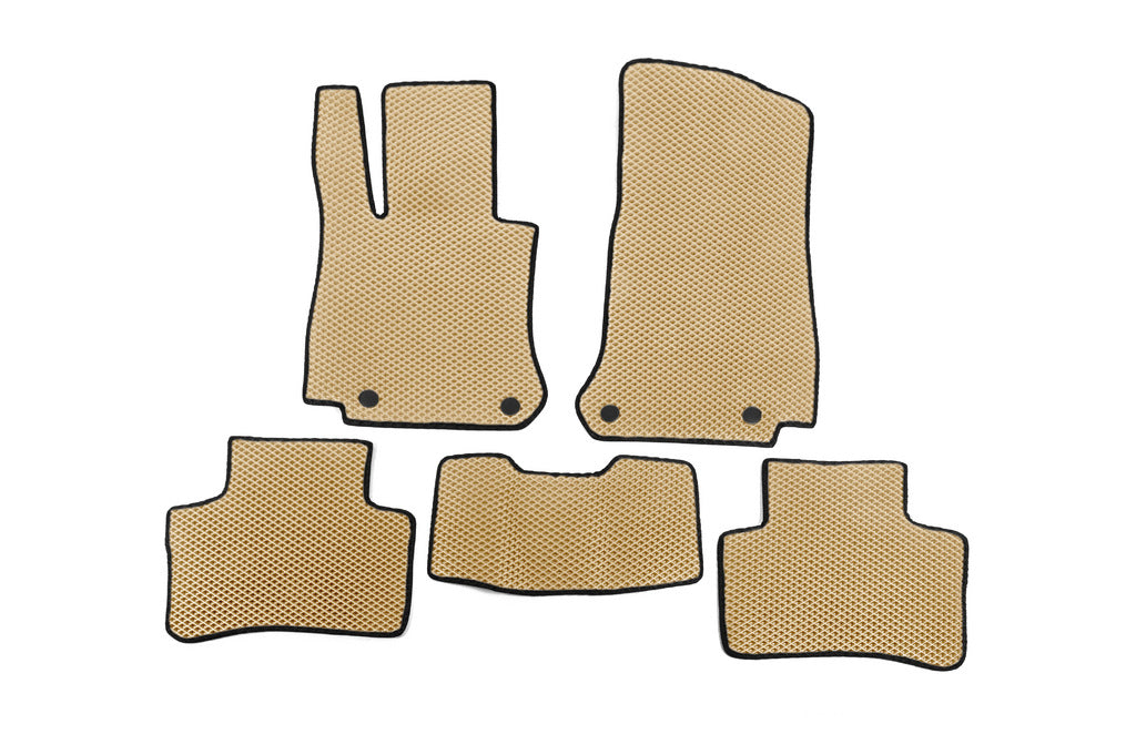 EVA Floor Mats (Beige) for Mercedes GLC coupe C253 2016-2023 - image 1