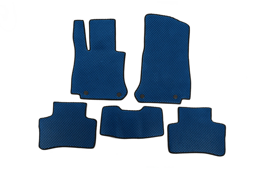 EVA Floor Mats (Blue) for Mercedes GLC coupe C253 2016-2023 - image 1