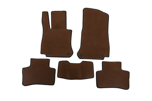 EVA Floor Mats (Brown) for Mercedes GLC coupe C253 2016-2023 - image 1