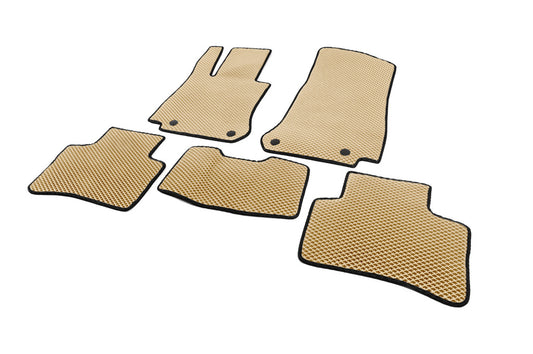 EVA Floor Mats (Beige) for Mercedes GLC coupe C253 2016-2023 - image 2