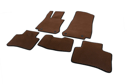 EVA Floor Mats (Brown) for Mercedes GLC coupe C253 2016-2023 - image 2