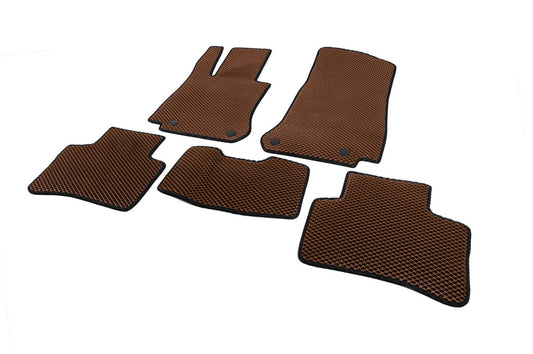 EVA Floor Mats (Brown) for Mercedes GLC coupe C253 2016-2023 - image 2