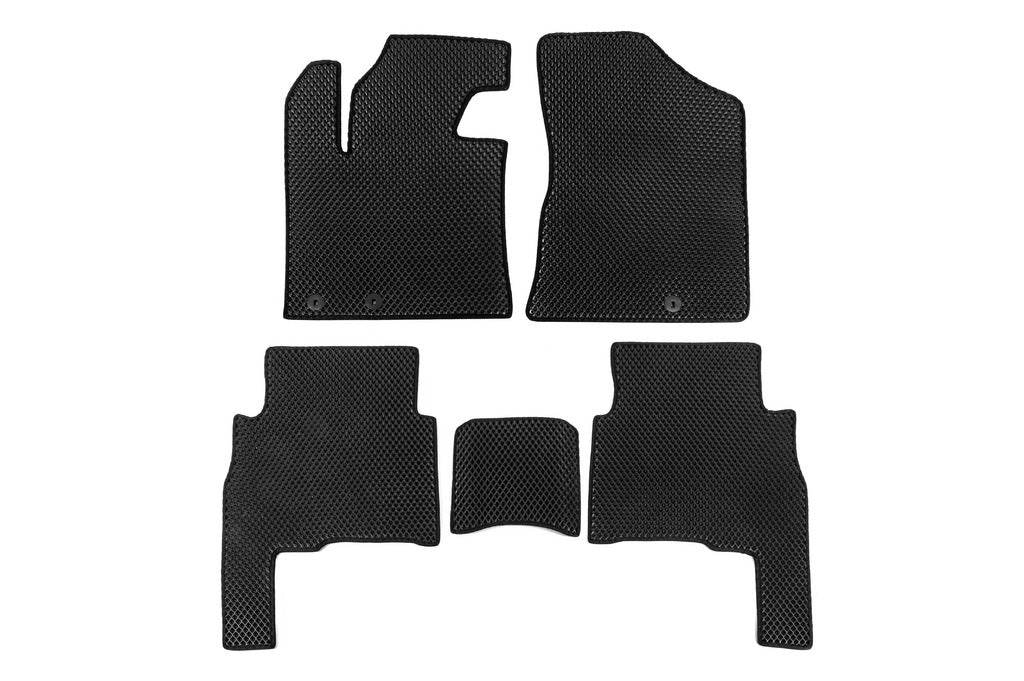 Mats 2009-2012 (EVA, black) for Kia Sorento II XM 2009-2014 - Reelken Auto