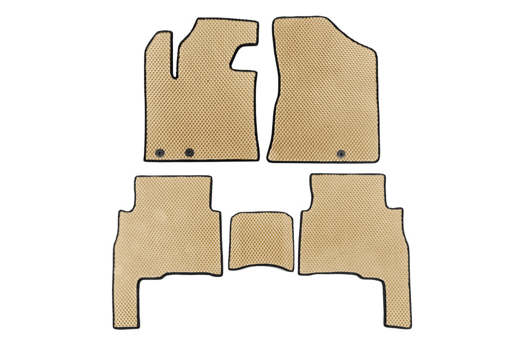 Floor Mats 2009-2012 (EVA, Beige) for Kia Sorento II XM 2009-2014 - image 1