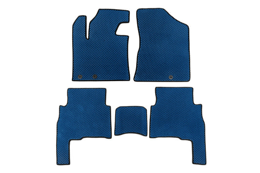 Floor Mats 2009-2012 (EVA, Blue) for Kia Sorento II XM 2009-2014 - image 1