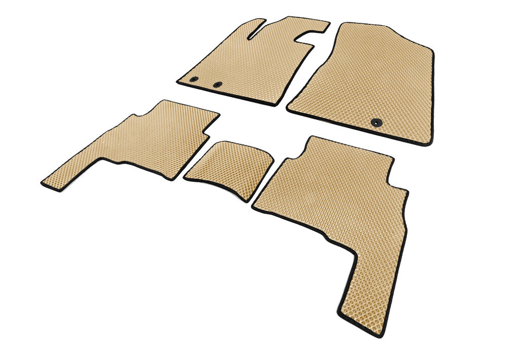 Floor Mats 2009-2012 (EVA, Beige) for Kia Sorento II XM 2009-2014 - image 2