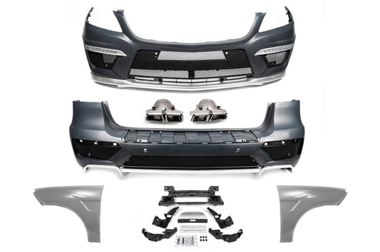 AMG ML63 Full Body Kit for Mercedes GLE/ML сlass W166 2011-2018 - image 2