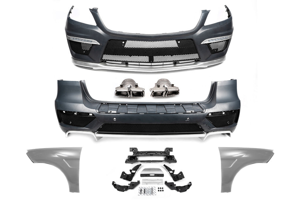 AMG ML63 Full Body Kit for Mercedes GLE/ML сlass W166 2011-2018 - image 2