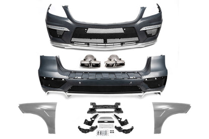 AMG ML63 Full Body Kit for Mercedes GLE/ML сlass W166 2011-2018 - image 2