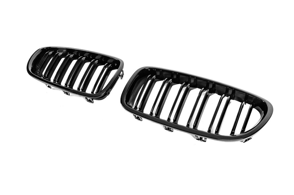 Kidneys M-Look DPT (Gloss Black) for BMW 5 Series F-10/11/07 2010-2016 - image 5